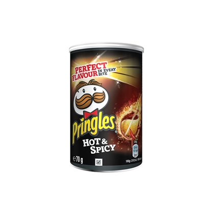 Picture of PRINGLES HOT&SPICY 70GR